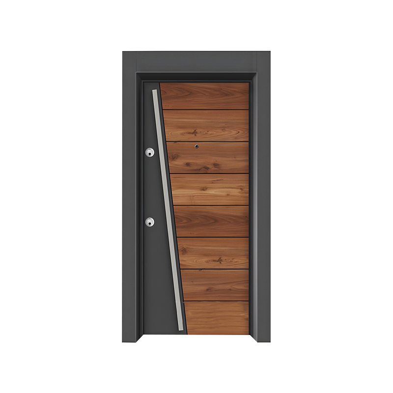 Turkish Log Style Entrance Door