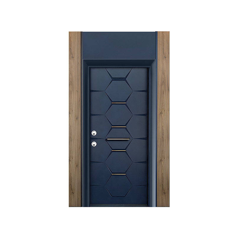 Turkish Style Steel Frame Entrance Door