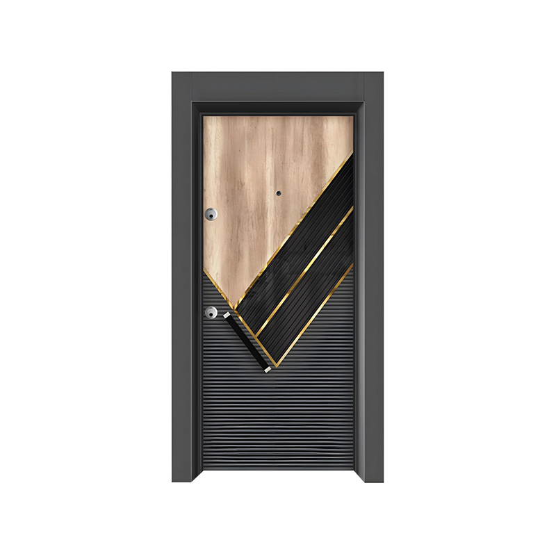 Industrial Style Steel Frame Armored Door