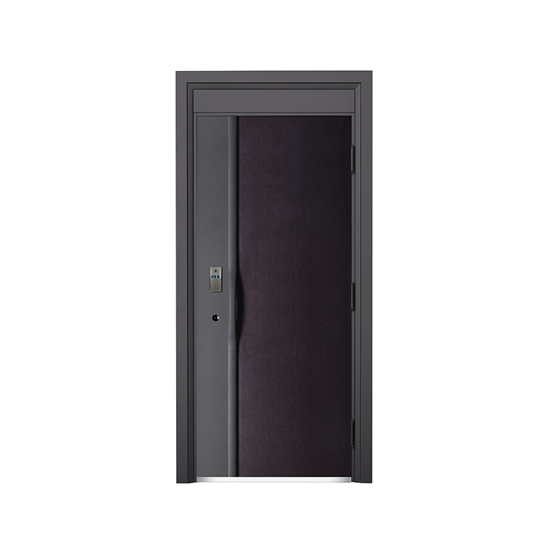 Modern Light Luxury Fingerprint Entrance Door