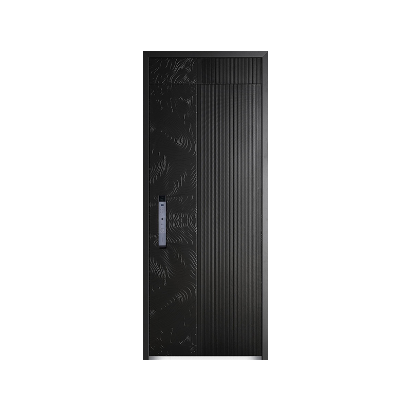 Carved Aluminum Front Door