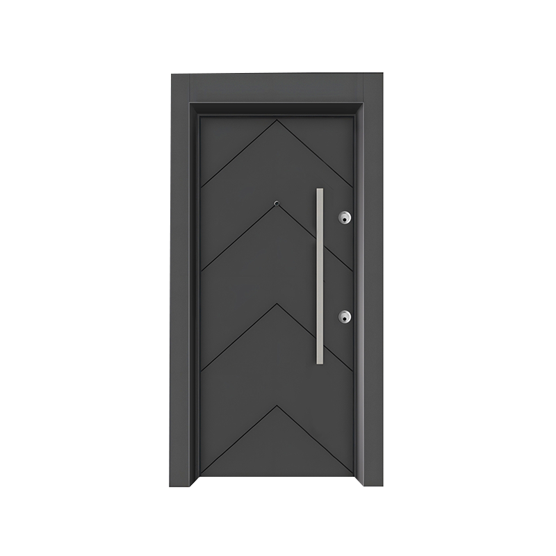 Middle Eastern Style Light Luxury Entrance Anti-Theft Swing Door