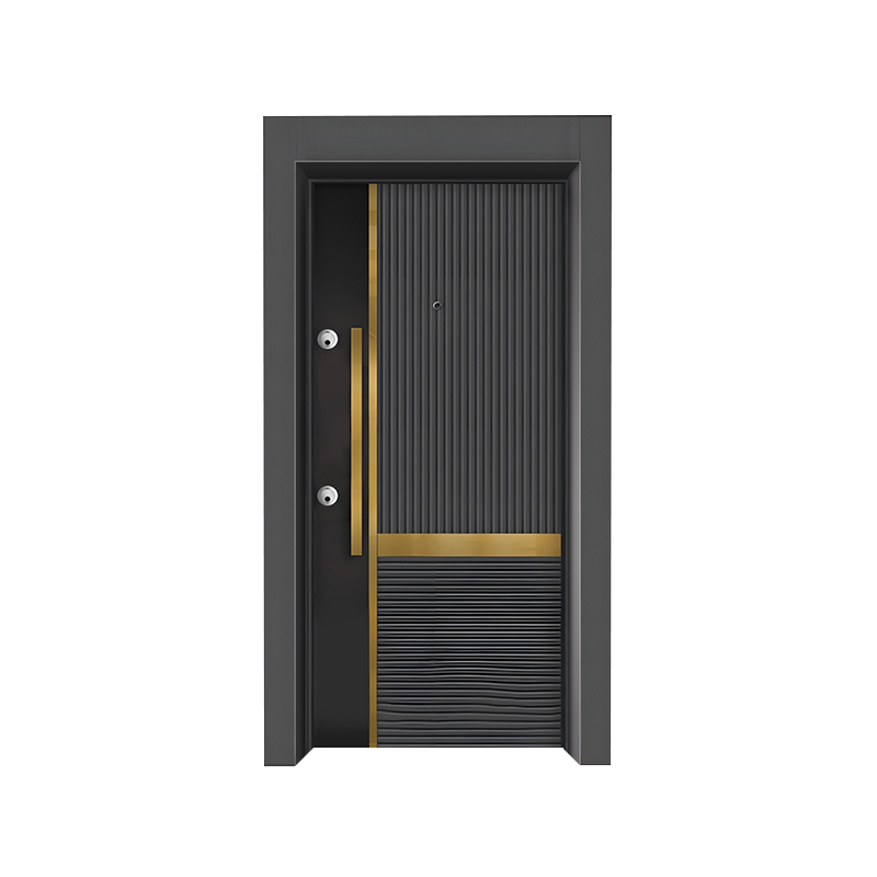 Simple And Luxurious Iron Art Home Entrance Door