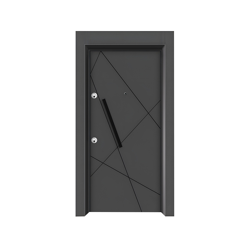 Simple And Luxurious Iron Entrance Door