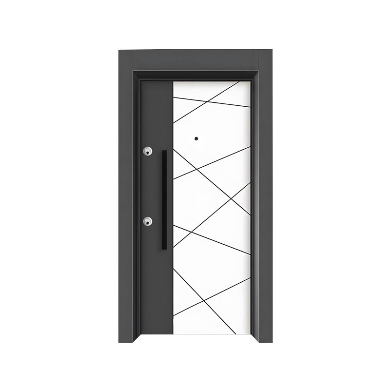 Middle Eastern Style Simple Entrance Security Door