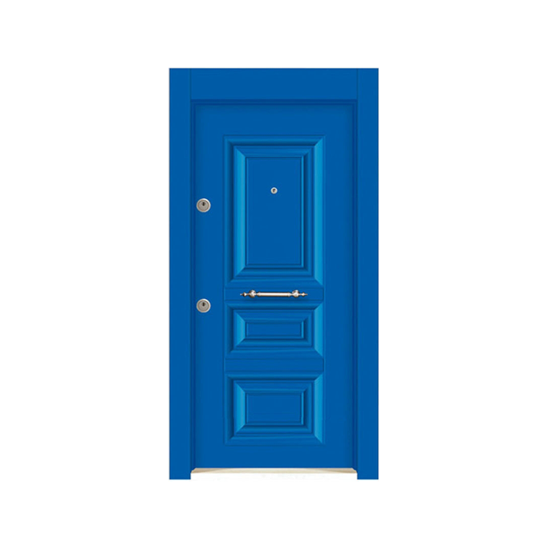 Blue Villa Entrance Security Door