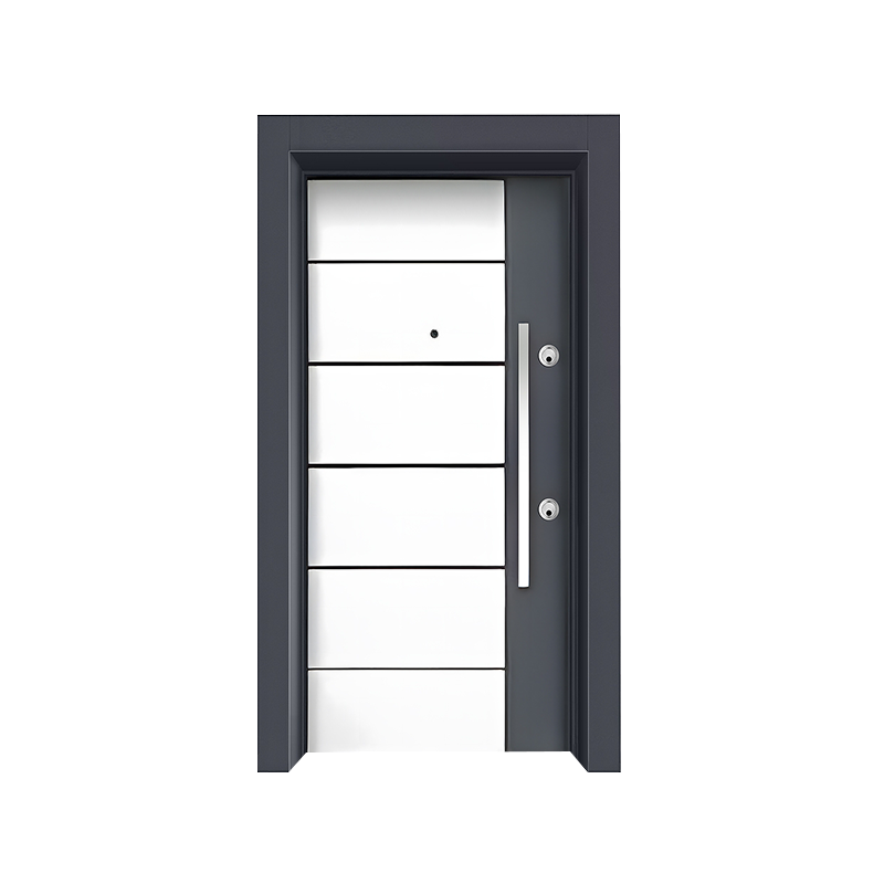 White Apartment Entrance Door