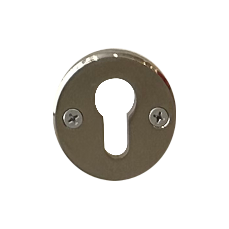 Stainless Steel Round Keyhole Plate
