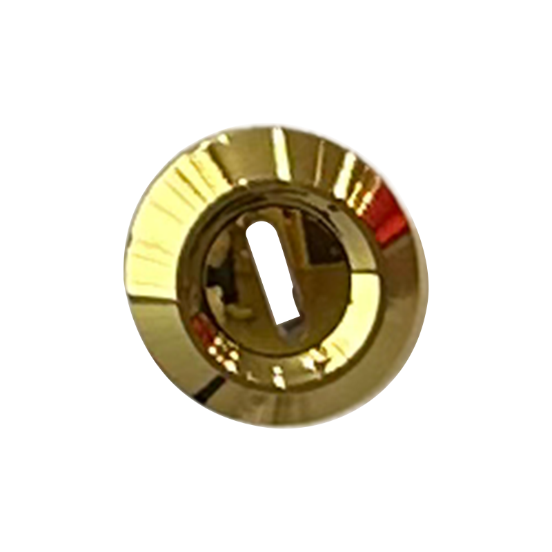 Gold Door Keyhole